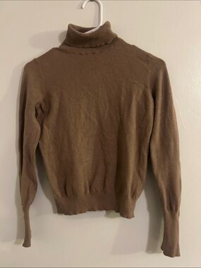 Love Tree Brown Turtleneck Sweater